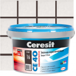 Затирка для швов Ceresit AQUASTATIC CE 40 водоотталкивающая цвет графит 2 кг